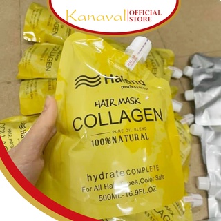 Kem ủ tóc, dầu hấp tóc Haland Professional phục hồi tóc hư tổn, siêu mượt, hàng chính hãng - Kanaval Official Store
