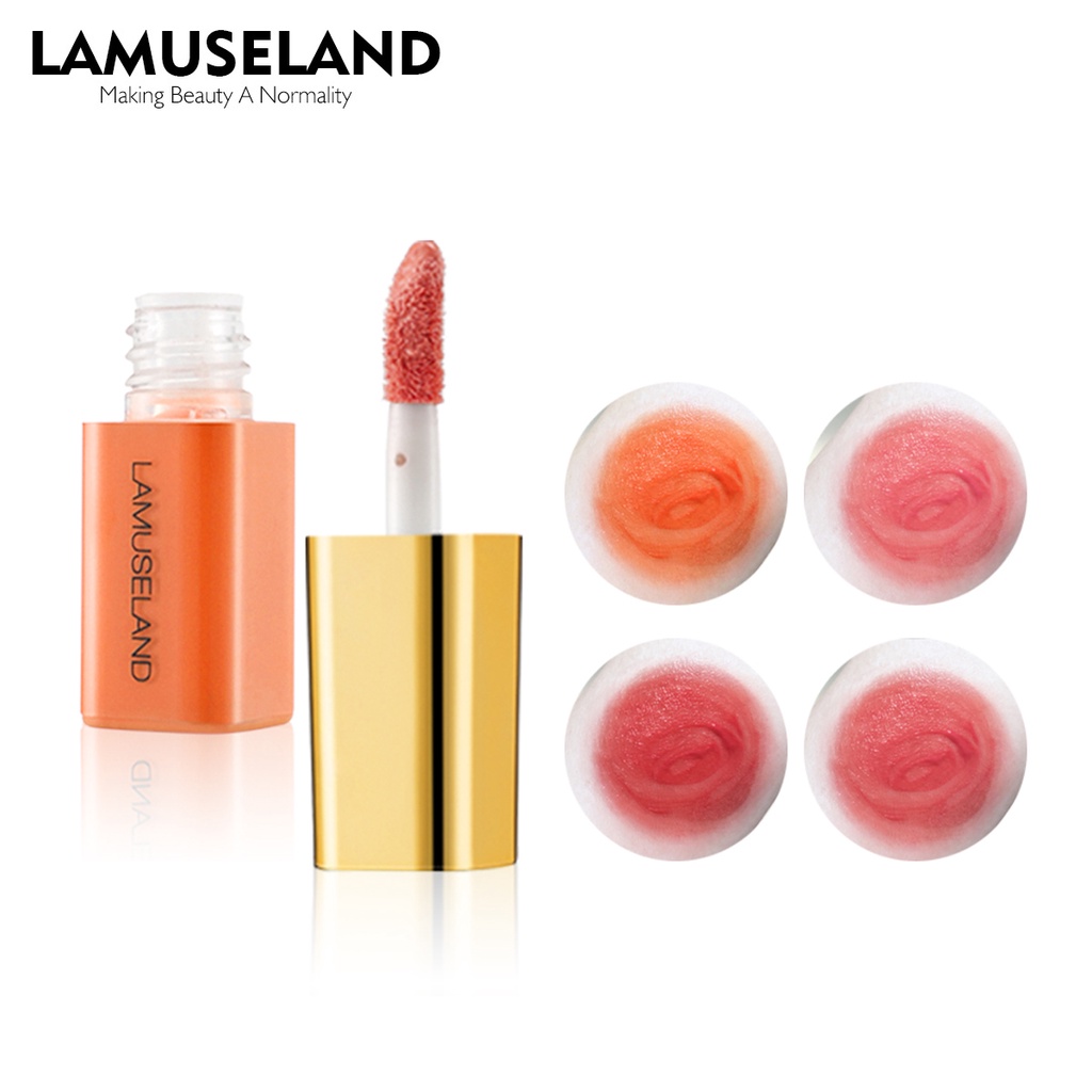 Ảnh Má Hồng Dạng Lỏng Lamuseland 4 Màu Tùy Chọn Mã 3.5g LA2008 2