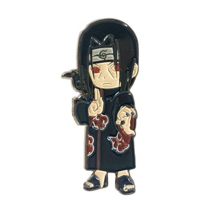 GC9 Anime Naruto Huy Hiệu Kim Loại Thổ Cẩm Túi Mặt Dây Chuyền Pin Itachi Deidara Đau Phụ Kiện Thời Trang Quà Tặng CG9