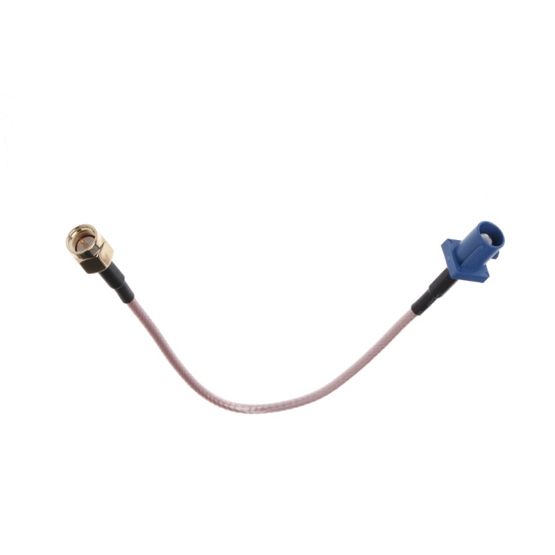Star Fakra C Adapter Cắm SMA Nam GPS Ăng Ten Dây Nối Dài RG316 Dây Đuôi Heo 15cm Nam Pin Sang SMA Cắm Cho GPS An
