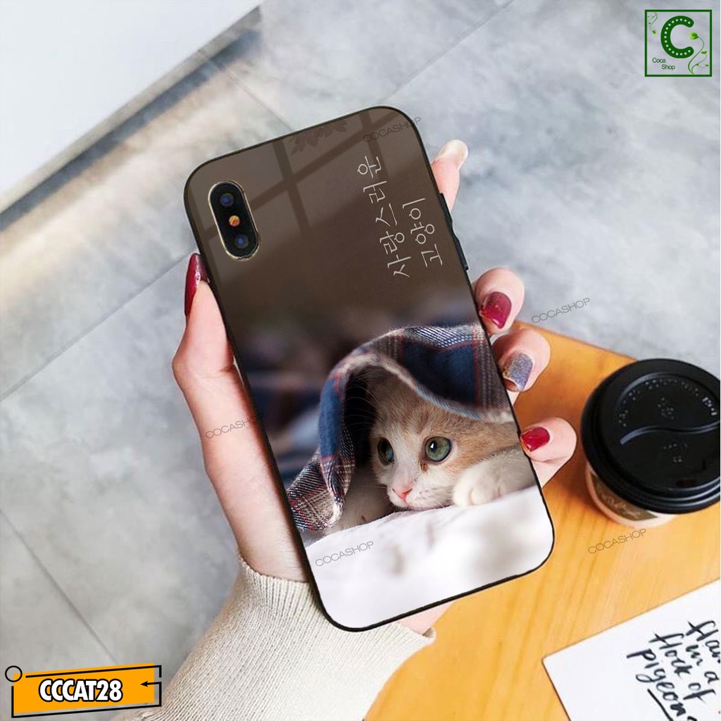Ốp Lưng iPhone Mèo Trắng Xinh Xỉu