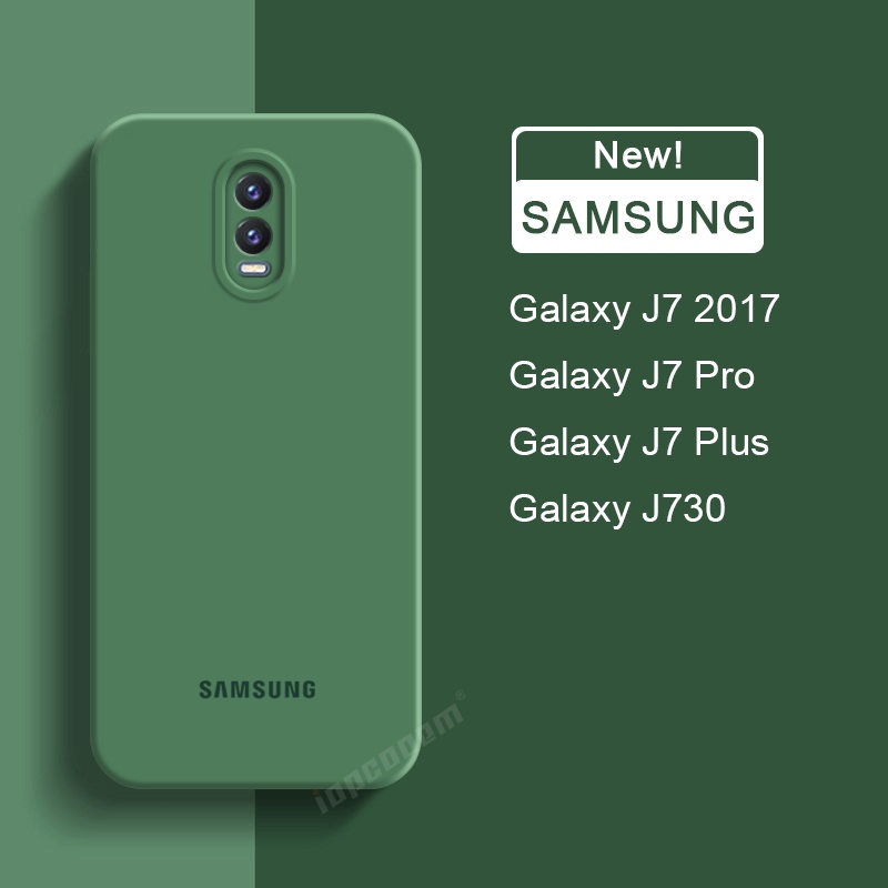 Màu Sắc Ốp Điện Thoại Silicon Mềm Bảo Vệ camera Cho samsung galaxy j7 2017 j730 j7 pro plus j530 j5 2015 j700 j500 j3 2016 j320