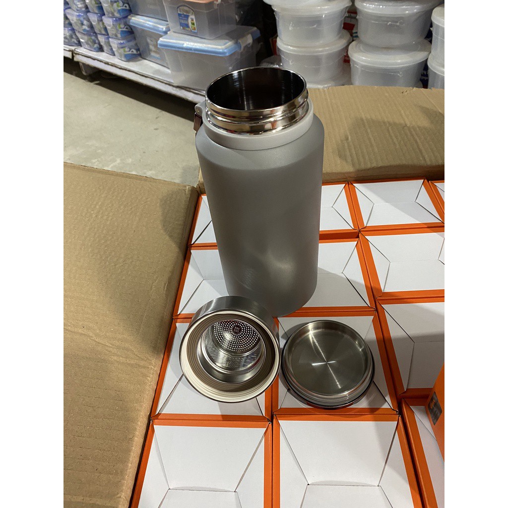 Bình giữ nhiệt BAOL 600ml, 1000ml 1500ml inox 304 Nắp titan - Hàng cao cấp sang trọng