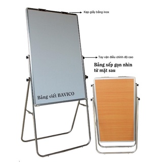 Bảng Flipchart A1 chân inox kích thước 120x80