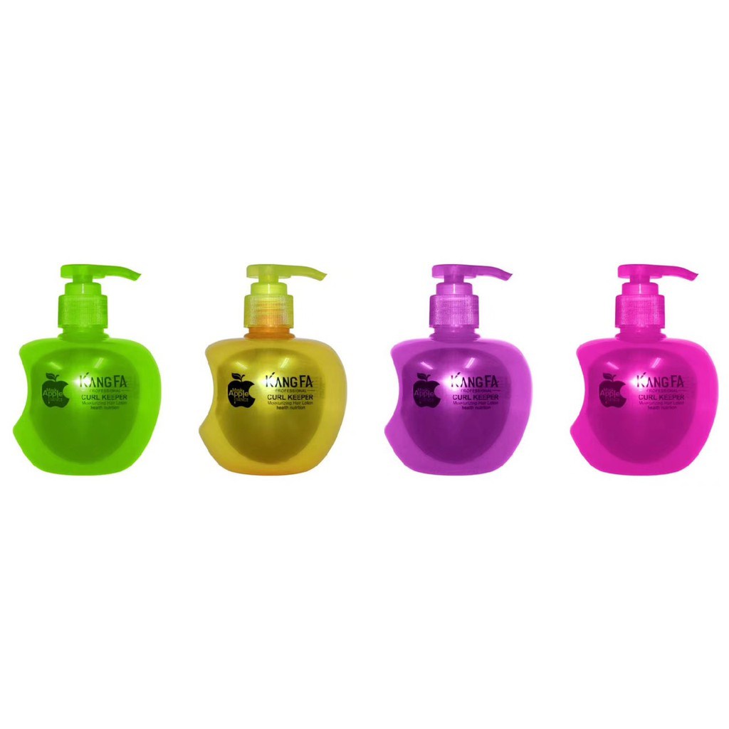 Gel giữ nếp bóp tóc xoăn hippie KangFA 260ml Gel táo tạo kiểu tóc uốn sóng xoăn mềm dưỡng ẩm phục hồi tóc khô xơ