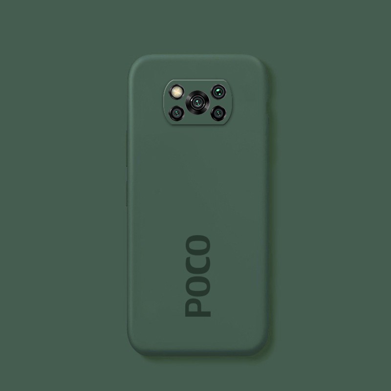 Ốp điện thoại silicon mềm bảo vệ camera thích hợp cho Xiaomi Poco X3 NFC POCO X3 Pro