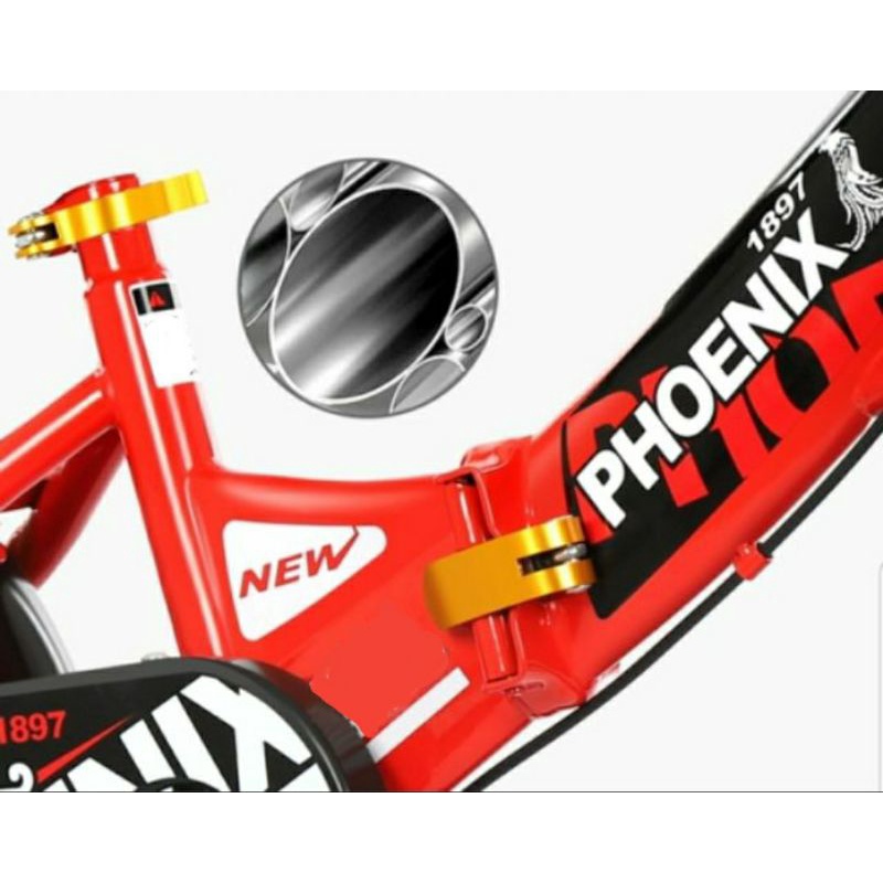Sẵn, XE ĐẠP GẬP TRẺ EM PHOENIX NEW ĐỦ SIZE 12 14 16 18inh