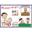 Góc nghệ thuật, góc học tập, góc xây dựng, góc chọn vai kích thước 60x90cm