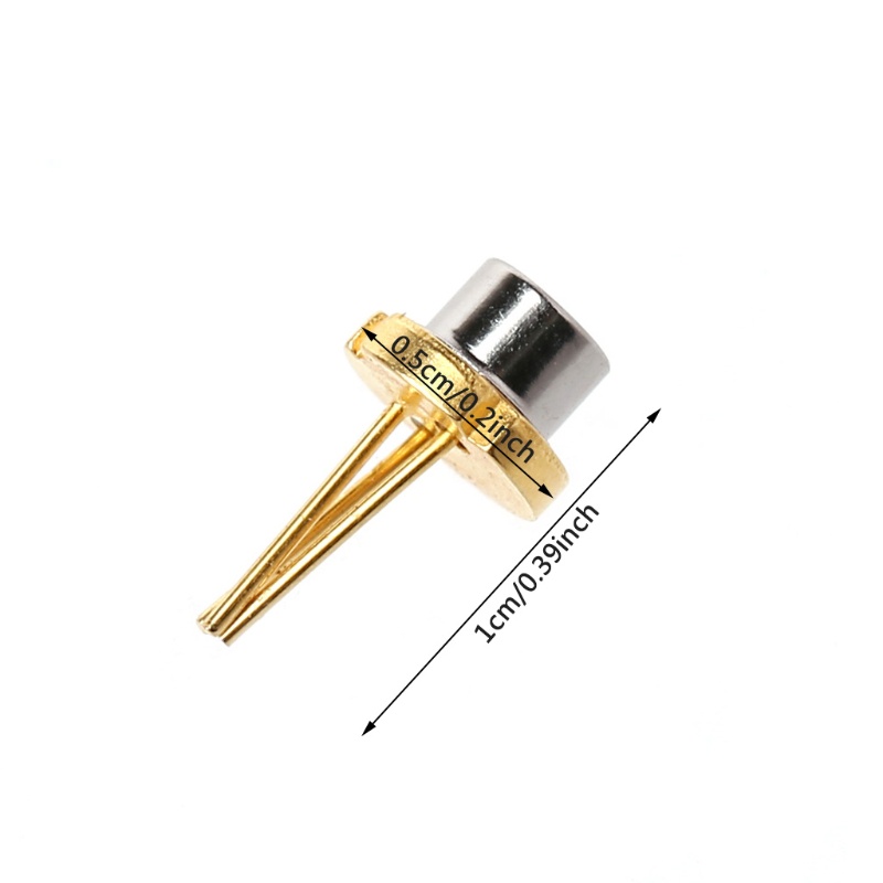 Mô-đun Diode laser hồng ngoại đốt cháy công suất cao TO-18 808nm 300mW 2.2V cho phòng thí nghiệm DIY
