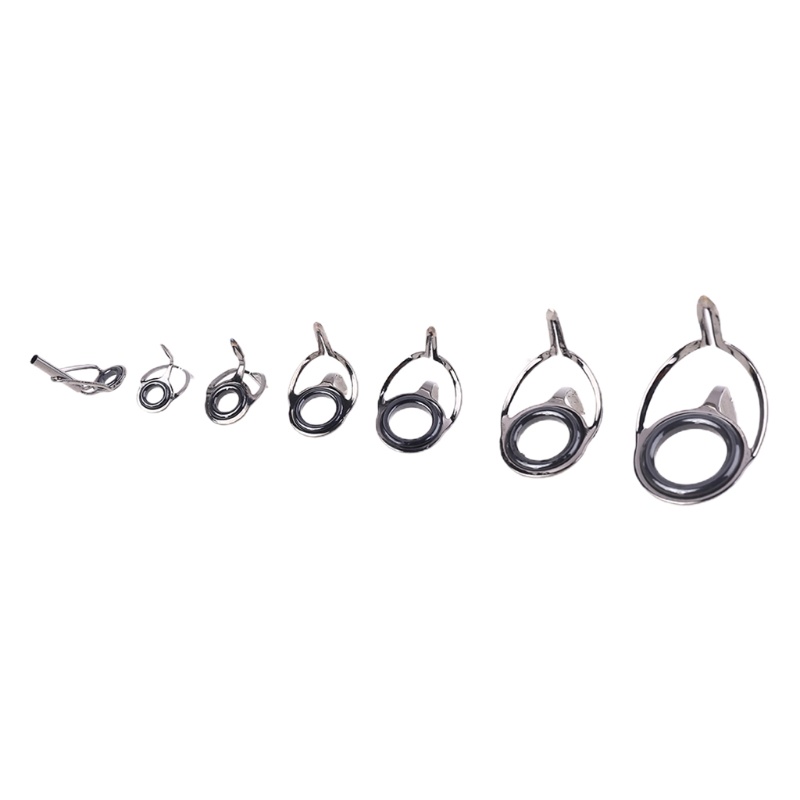 Bộ 7 Khoen Móc Dây Câu Cá Đủ Kích Cỡ
