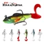 1 Mồi Câu Cá Giả Hình Cá 3D Mềm Mại 9cm / 9.5g