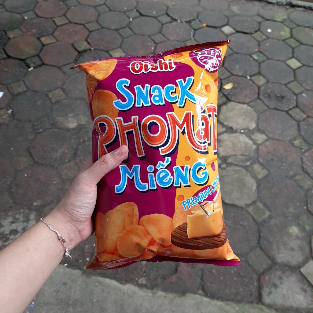 Bịch 5 Gói Snack Bim Bim Pho Mát Miếng Oishi 75g-Ăn Vặt Sumo Snack ...