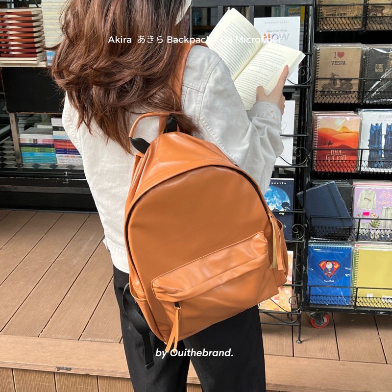 𝘼𝙠𝙞𝙧𝙖 あきら 𝘽𝙖𝙘𝙠𝙥𝙖𝙘𝙠 - Balo Da Akira Style Nhật Gọn Nhẹ ( Ouithebrand ...