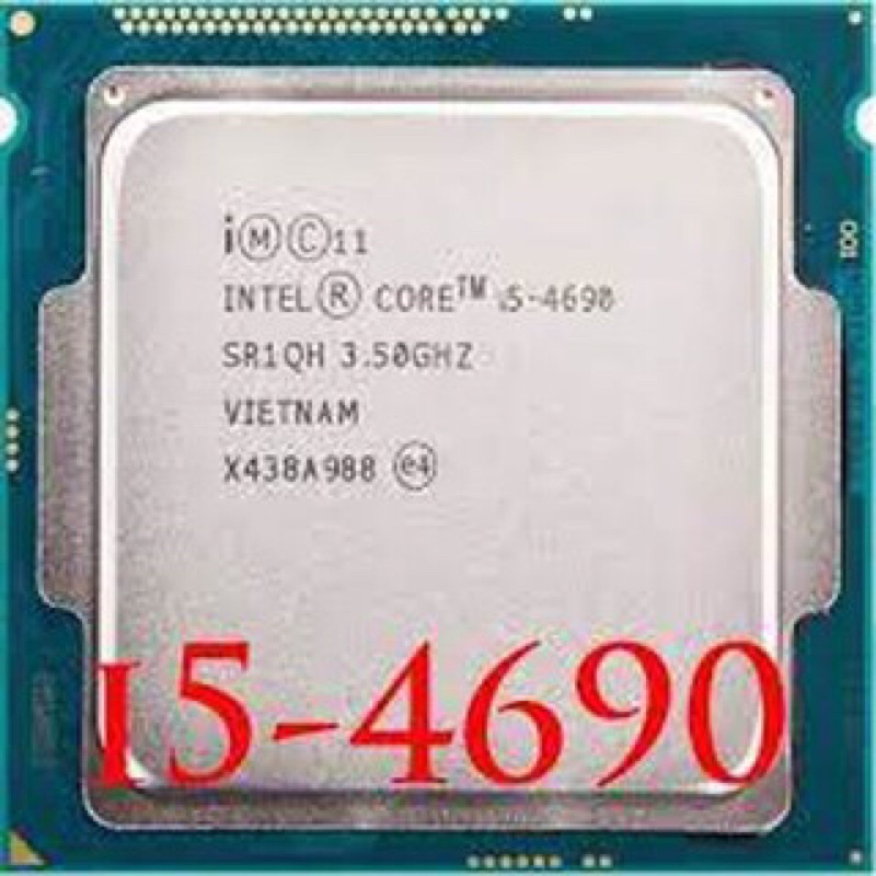Bộ xử lý Intel Core i5-4690 tháo máy đồng bộ như mới - tặng keo tản ...