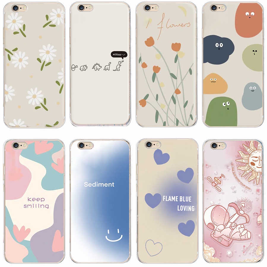Ốp Lưng Mềm Bảo Vệ Cao Cấp Cho iphonee 4 4s 5 5s se 6 6s plus