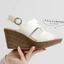 Dép sandal nữ đế xuồng KOSU 22962 dáng xăng đan đế cao 8cm siêu nhẹ made in Japan Kobe Nhật Bản