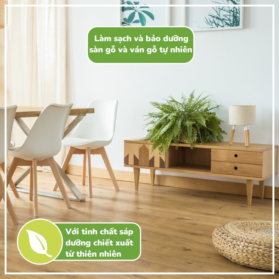 Ảnh Nước Lau Sàn Nhà Hữu Cơ POLIBOY Lau Sàn Gỗ, Sàn Gạch, An Toàn Cho Trẻ Nhỏ 1000ml Thành Phần 100% Tự Nhiên 2
