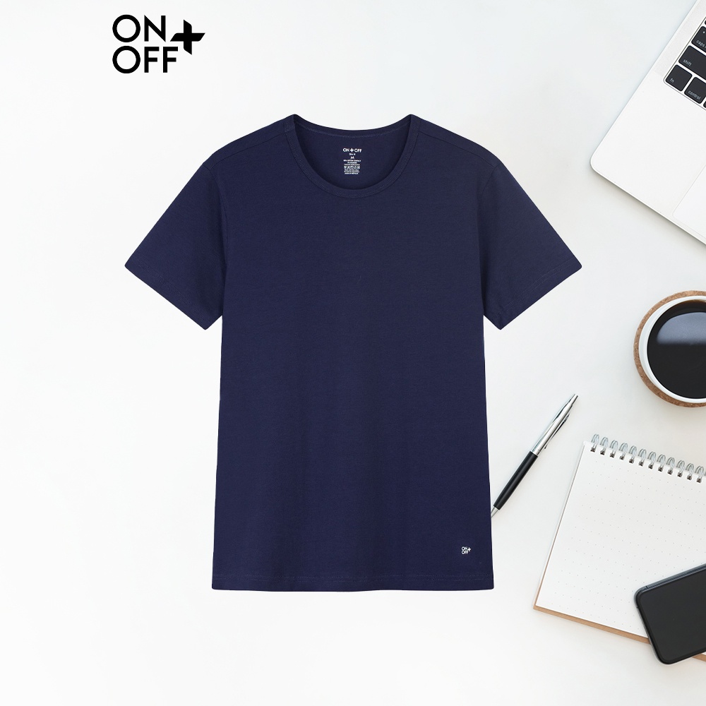 Ảnh Áo thun nam ngắn tay ONOFF công nghệ Cotton Compact cao cấp, mềm mịn - 18IS23S013 4