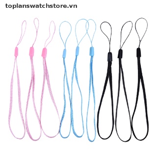 Set 10 Dây Đeo Cổ Tay Giữ Điện Thoại / Máy Ảnh / Chìa Khóa Tiện Dụng