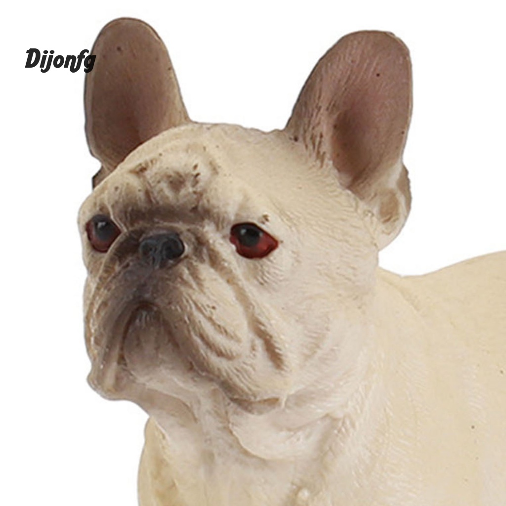 Dj Bulldog Đồ chơi thực tế Nhìn Bulldog Pháp Hình dáng tự nhiên