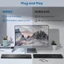 nh Với Có Thể Gập Lại Đứng, Bàn Phím Chiclet Cho Windows 7/8/10/Vista/Macbook/Máy Tính Xách Tay/Máy Tính Để Bàn -Màu Đen