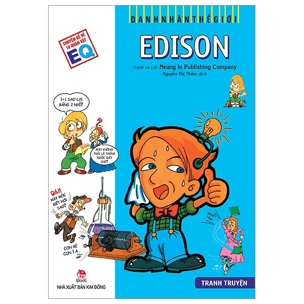 Sách Danh Nhân Thế Giới - Edison (Tái Bản 2022) | Shopee Việt Nam