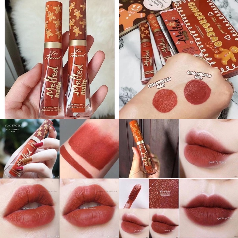 Too faced on sale gingerbread girl