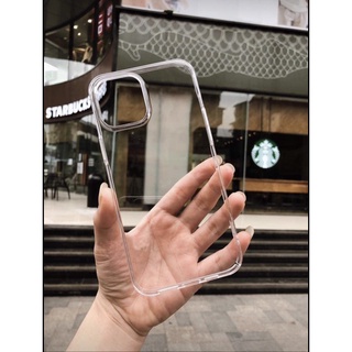 Ốp MEMUMI nhựa siêu mỏng trong suốt không ố vàng cho Ip 17/16/15/14/13/12/pro/promax/plus