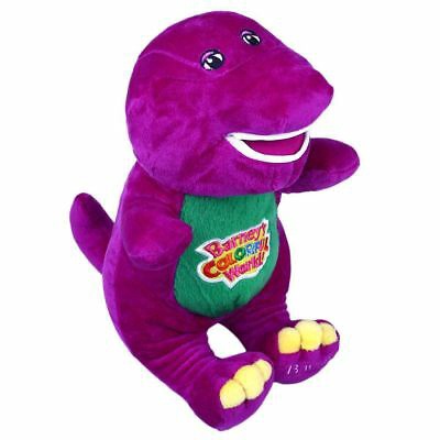 30cm Hát Barney và những người bạn Barney I LOVE YOU Song Đồ chơi búp bê sang trọng