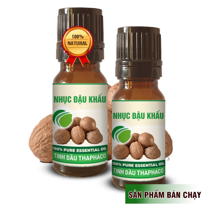 Tinh Dầu Nhục Đậu Khấu Nguyên Chất 10ml Thaphaco