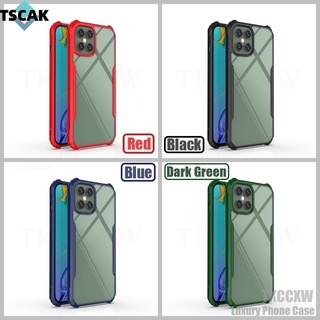Dành Cho Vivo Y21 Y21e Y21a Y21t Y21S Y33S Y33t IQOO 9 Z6 Pro Z5 Ốp điện thoại Acrylic Trong Suốt Chống Sốc Sang Trọng Ốp điện thoại Silicon Trong Suốt