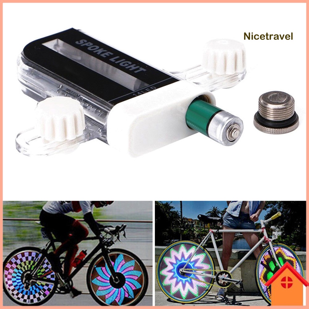 Đèn led trang trí gắn căm bánh xe đạp chống thấm nước | Shopee ...