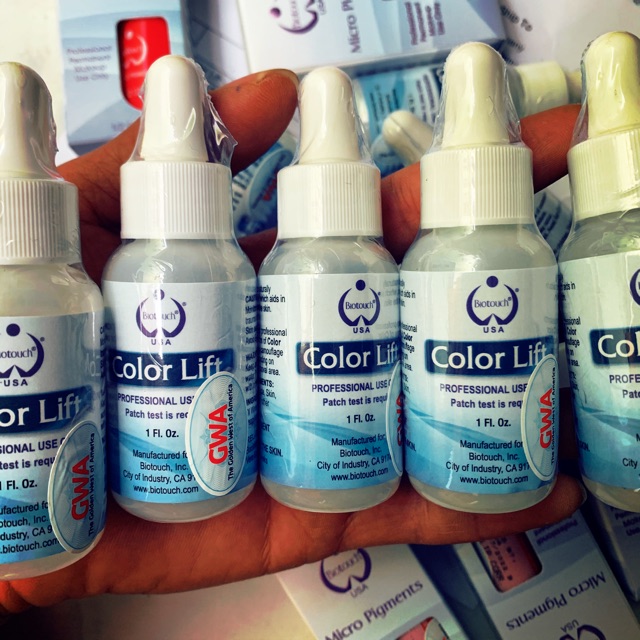 Dung Dịch Xoá Xăm Color Lift Lâu Năm