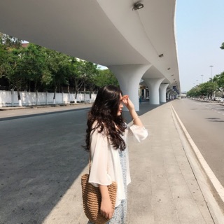 Áo khoác Cardigan voan chiffon Ma Vie