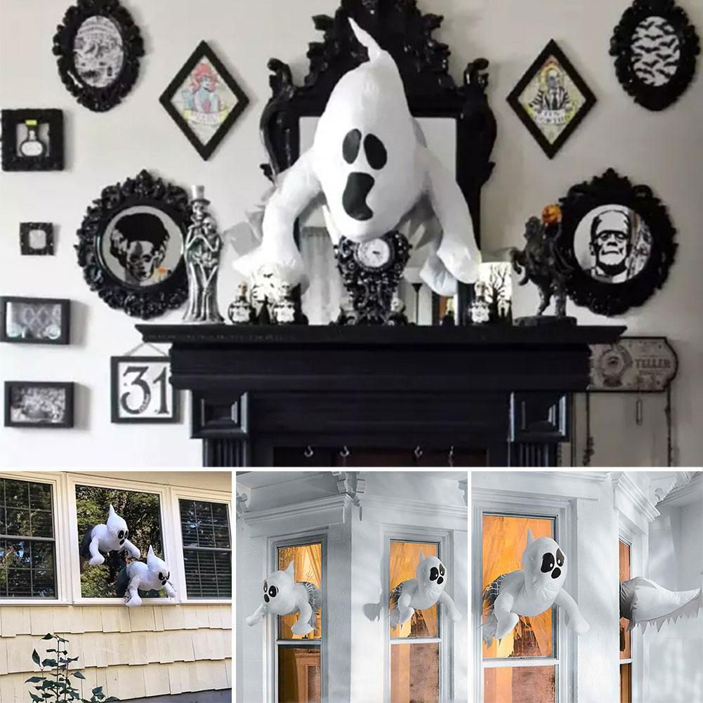 Cửa Sổ Biểu Cảm Va Chạm Ma Halloween Không Khí Đồ Chơi Trang Trí Sang Trọng
