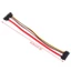 MOON 15 + 7 Pin 22Pin Cáp nối dài nguồn dữ liệu 11 81in Nam sang Nữ