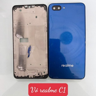 Lưng vỏ realme c1, nắp lưng, lưng nhựa, khung sườn, benzen vỏ oppo A1603