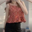 ÁO HOA HAI DÂY HOA NHÍ - ÁO BABYDOLL HOA - ÁO CROPTOP - MÈO IN DA HOUSE