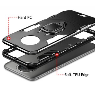 Xiaomi Redmi Note 9T 5G PC cứng linh hoạt TPU Slim Matte Case Hybrid Armor Bảo vệ mặt sau