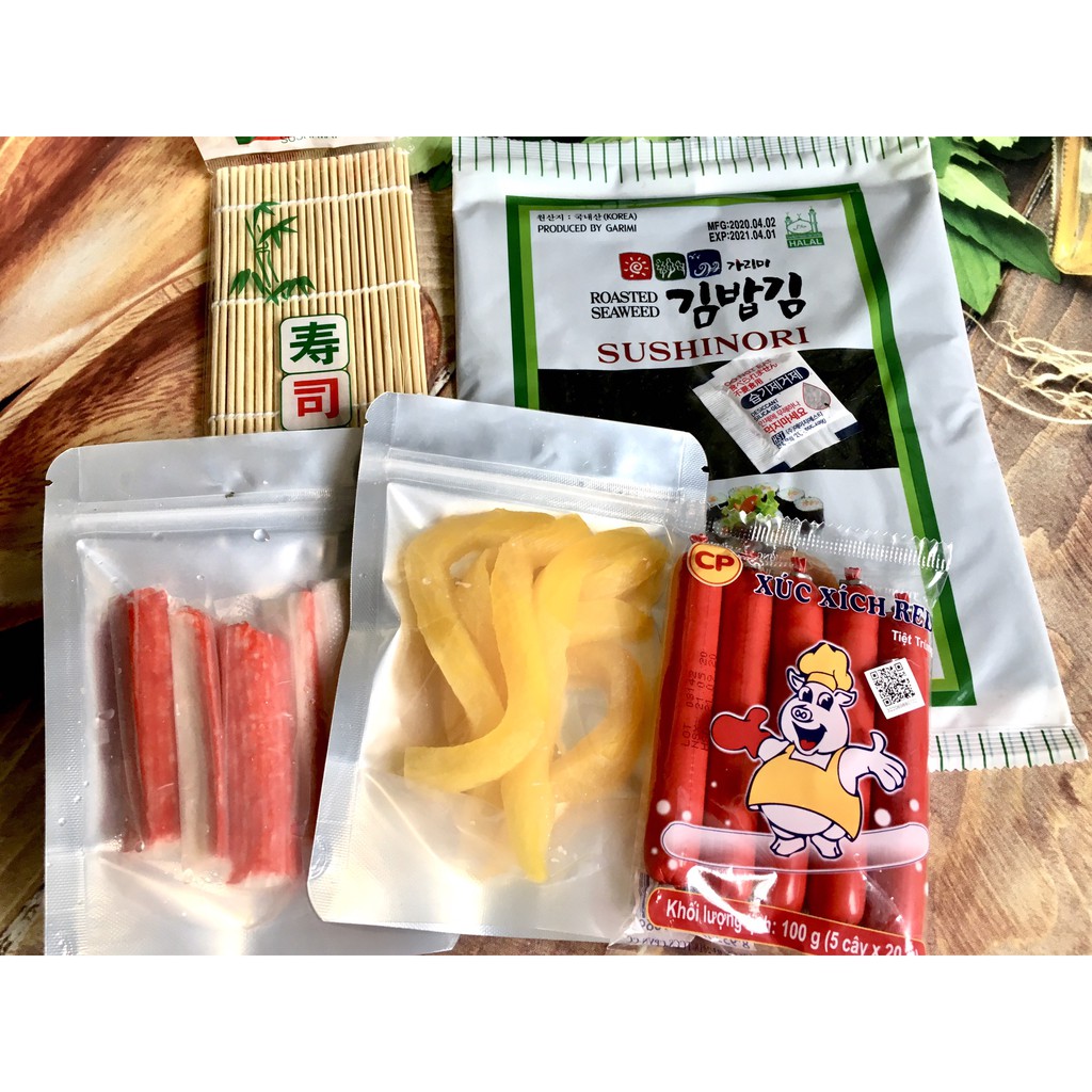 Gói 10 miếng rong biển lá kim