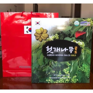 Nước Bổ Gan Giải Độc Korean Hovenia Dulcis Gold POCHEON Hàn Quốc 70ml x 30 gói