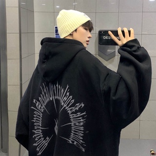 Áo hoodie có mũ trùm đầu và tay dài thời trang thu đông cá tính dành cho nam