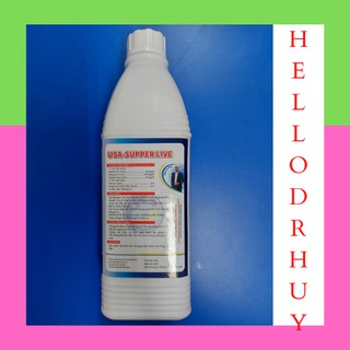 Chế Phẩm Sinh Học - USA SUPPER LIVE - Giải Độc Gan,Bài Tiết Chất Độc,Cung Cấp Vitamin, Acid Amin, Tăng Trọng...Chai 1lit
