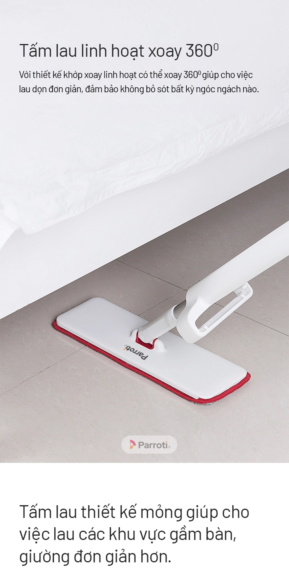 Miếng lau Microfiber Parroti MG01