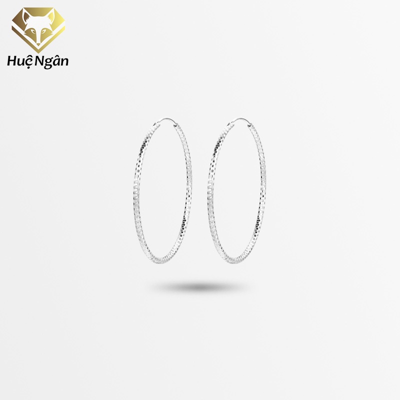 Ảnh Bông tai bạc Ý 925 Huệ Ngân - khuyên xinh RYE3014101 4