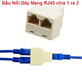 Đầu Nối Dây Mạng RJ45 chia 1 ra 2 | Shopee Việt Nam