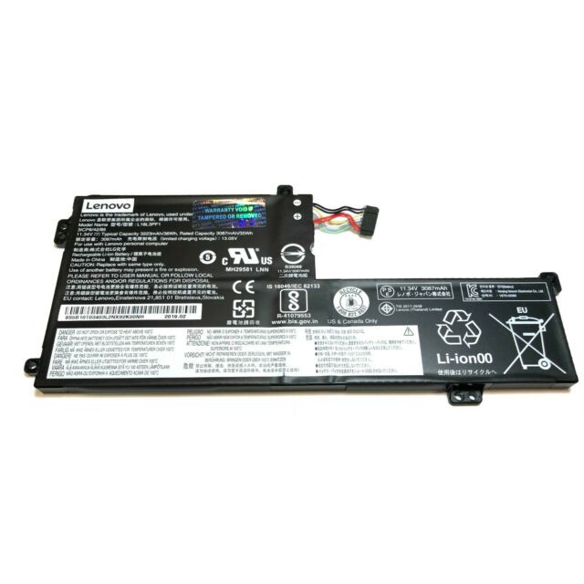 Batteria Lenovo Ideapad C340 Batteria Originale Lenovo Per IdeaPad C340-14IWL - Modelli L18C4PF4, L18C4PF3, L18M4PF3 Canon LP E 17