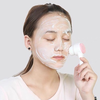 Cọ Rửa Mặt 2 Đầu massage mềm mại phong cách Hàn Quốc 88179