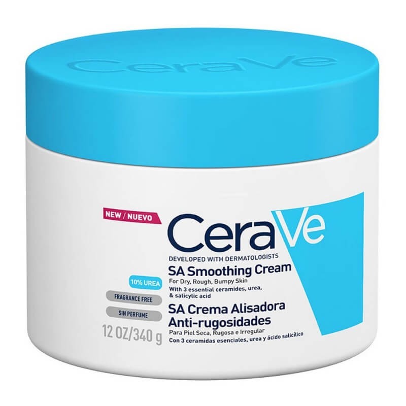 Ảnh Kem dưỡng ẩm Cerave SA Smoothing Cream dành cho da nhạy cảm 177g/340g - AJA'S SKINLAB 3