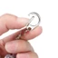 Móc khóa câu cá có thể gấp gọn, làm từ thép không gỉ, tiện lợi khi di động